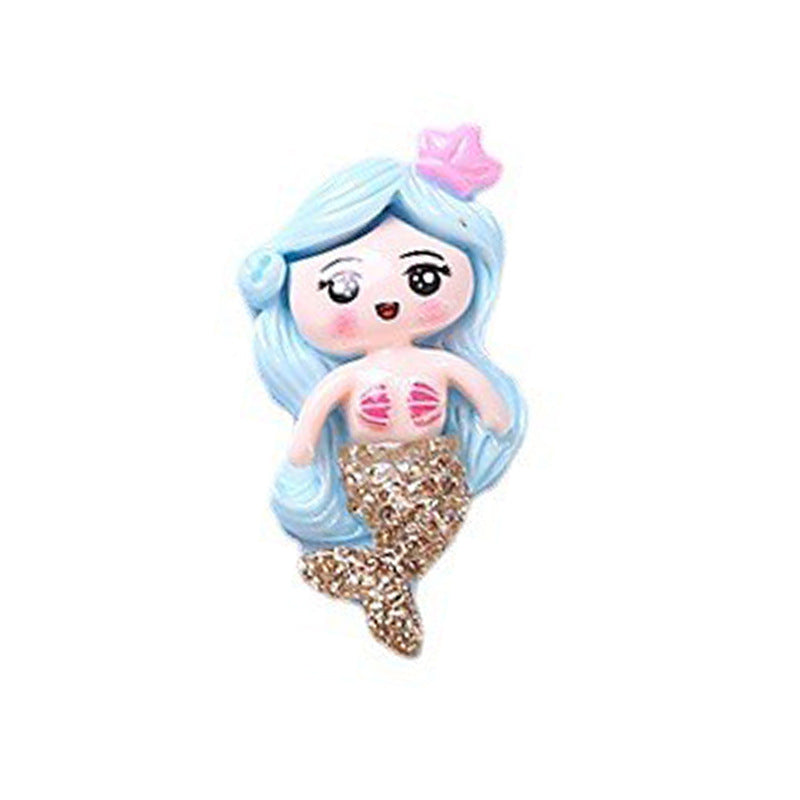 Patch Doll Diy Mermaid Resin Jewelry Accessory - Bests Sale
