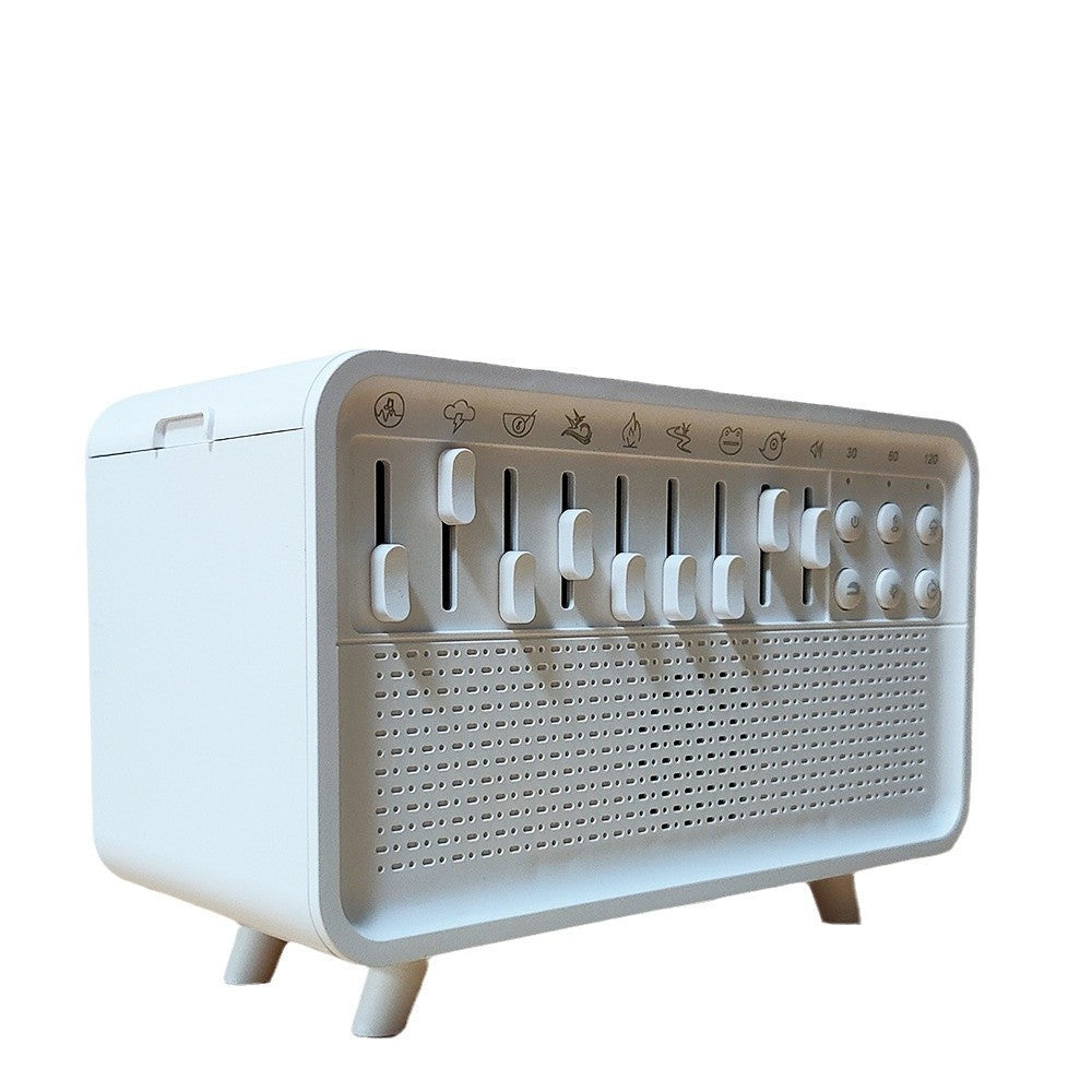 3 In 1 Bluetooth Speaker White Noise Sleep Night Light Humidifier All-in-one Machine Free Combination Of 8 Group Nature Sound Bests Sale