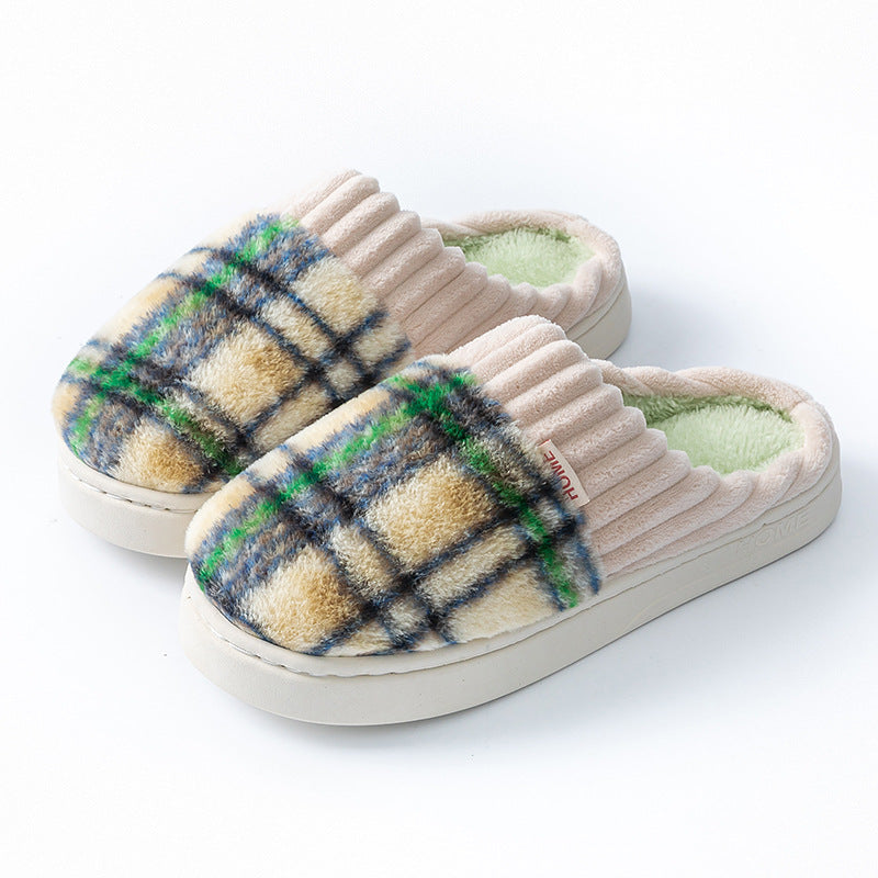 Leisure Home Comfortable Soft Cotton Slippers - Bests Sale