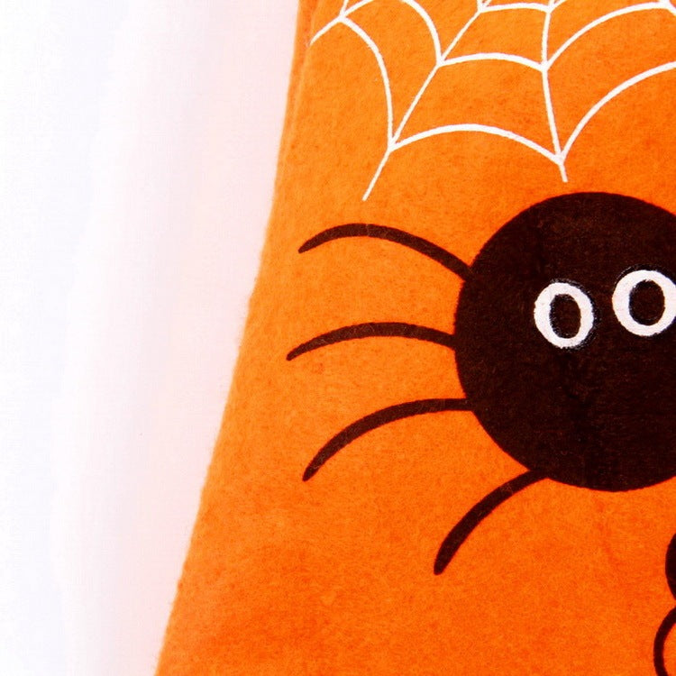 Halloween Spider Pumpkin Print Shoulder Bag Children's Candy Gift Bags Small Handbags Women - Bests Sale