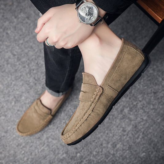 Men's Casual Flat Leather Shoes - Bests Sale