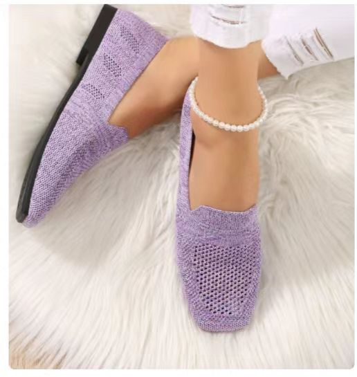 Summer Round Toe Women's Low Top Sports Flat Shoes - Bests Sale