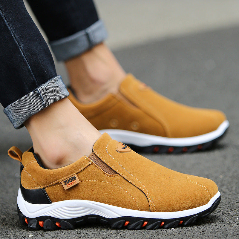 Hiking thick bottom sports travel shoes trend men's shoes - Bests Sale