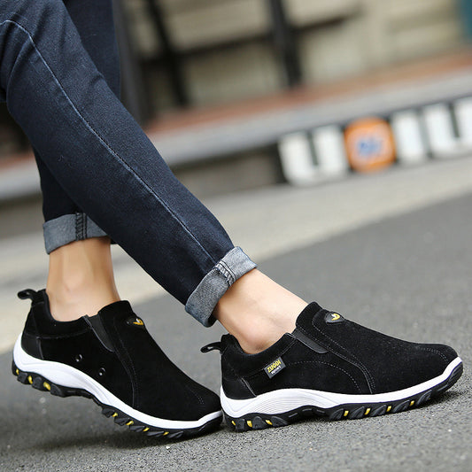 Hiking thick bottom sports travel shoes trend men's shoes - Bests Sale