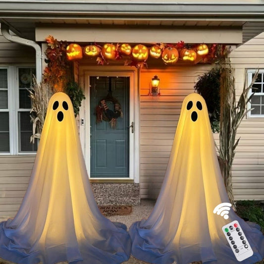 Halloween Yard Outdoor Decoration Front Porch Yard Ghost - Bests Sale