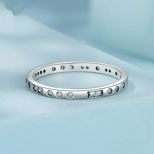 Moss Password I Love You Ring Silver - Bests Sale
