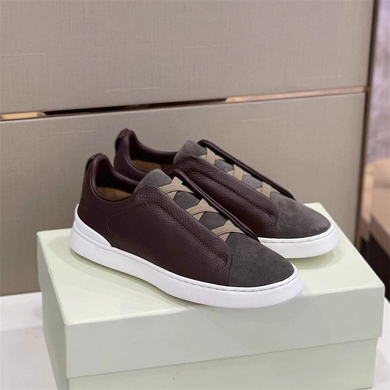 Men's Fashion Solid Color Comfortable And Non-slip Sneaker - Bests Sale