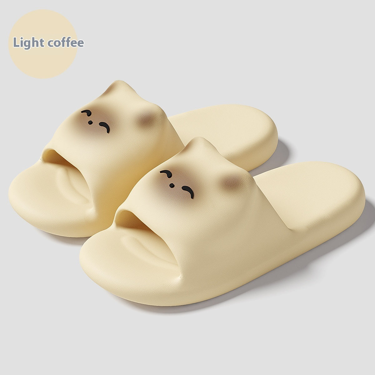 Cartoon Cat Slippers Home Non-slip Floor Bathroom Slipper Summer Bedroom House Shoes - Bests Sale