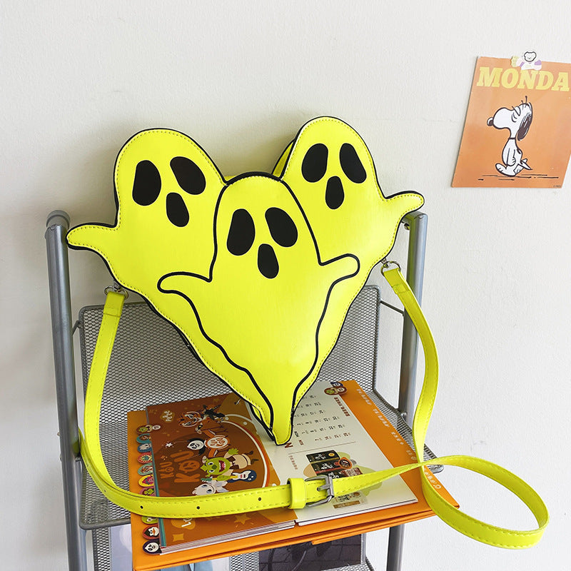 Halloween Bags Funny 3D Cartoon Ghost Cartoon Shoulder Bags Women Cute Cell Phone Purses Crossbody Bag Bests Sale