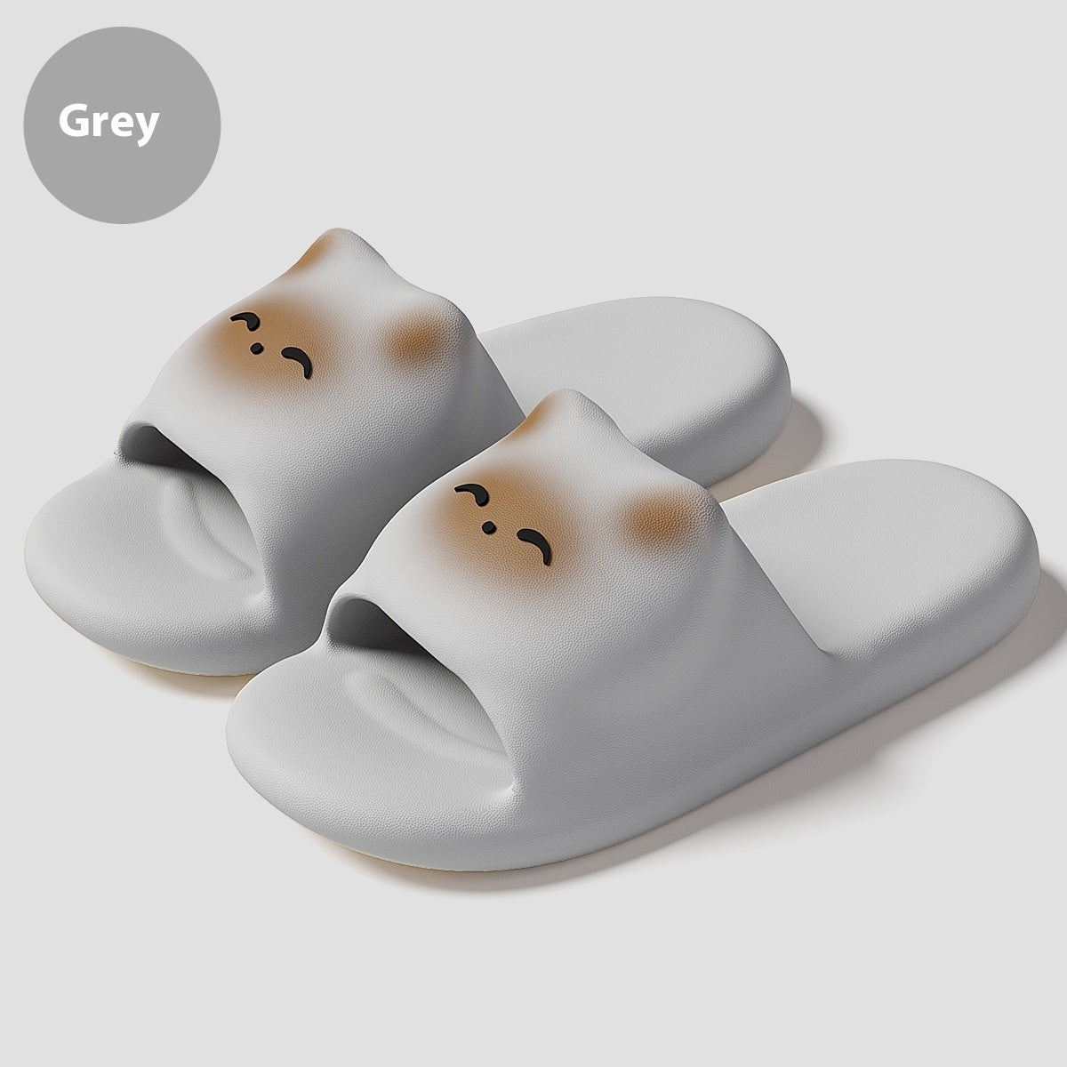 Cartoon Cat Slippers Home Non-slip Floor Bathroom Slipper Summer Bedroom House Shoes - Bests Sale