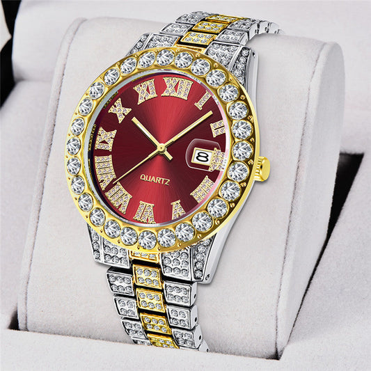 Men's Fashion Personality Affordable Luxury Alloy Watch Bests Sale