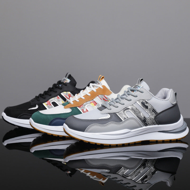 Plus Size Men's Mesh Breathable Sports Casual Shoes - Bests Sale
