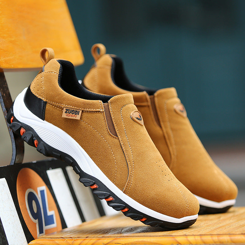 Hiking thick bottom sports travel shoes trend men's shoes - Bests Sale