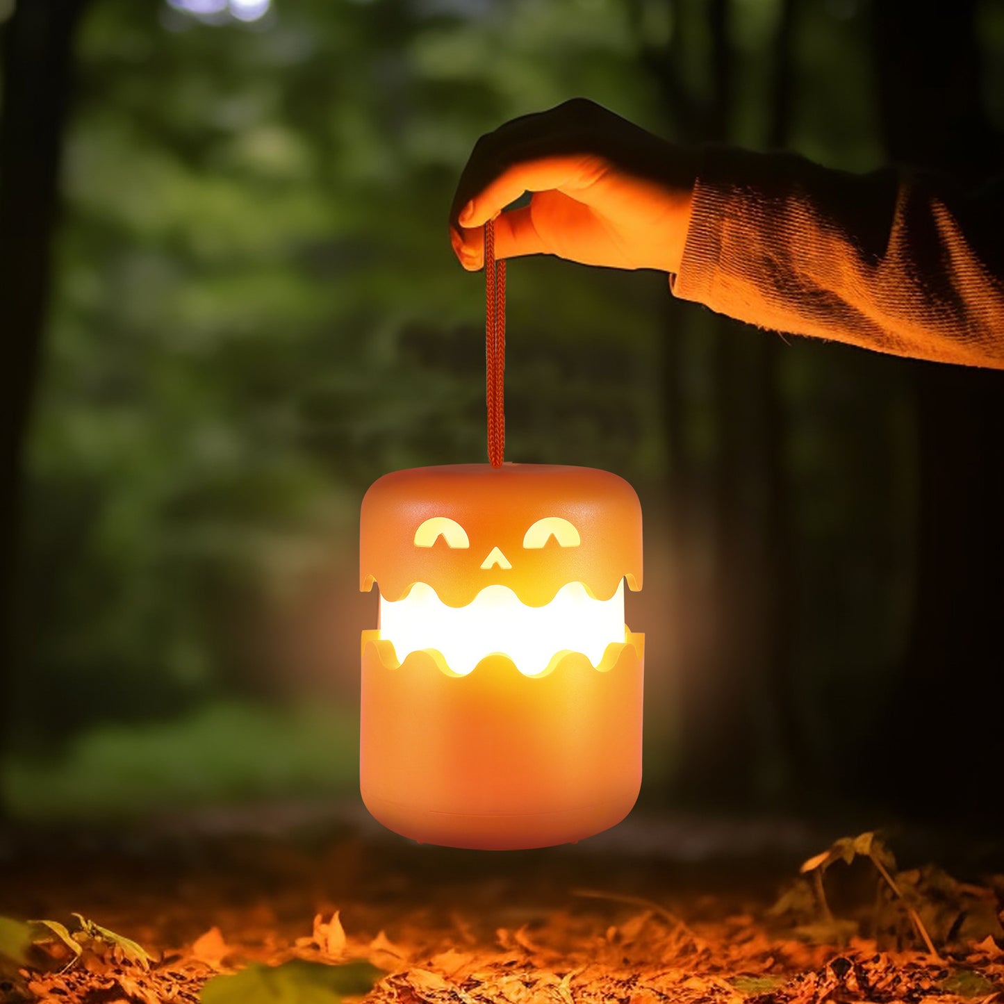 Halloween Pumpkin Lamp Foldable Portable Small Night Lamp - Bests Sale