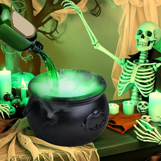 Halloween Black Wizard Bowl Magic Float Bottle And Diffuser Indoor Home Bar Magic Party Horror Ghost Props Halloween Decoration - Bests Sale