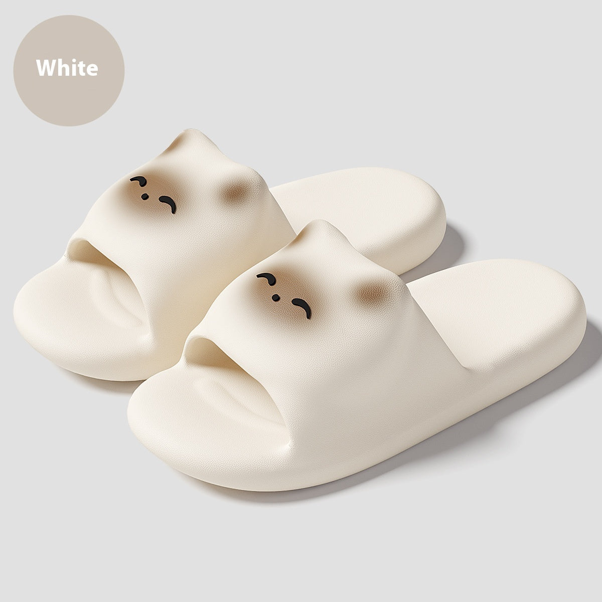 Cartoon Cat Slippers Home Non-slip Floor Bathroom Slipper Summer Bedroom House Shoes - Bests Sale