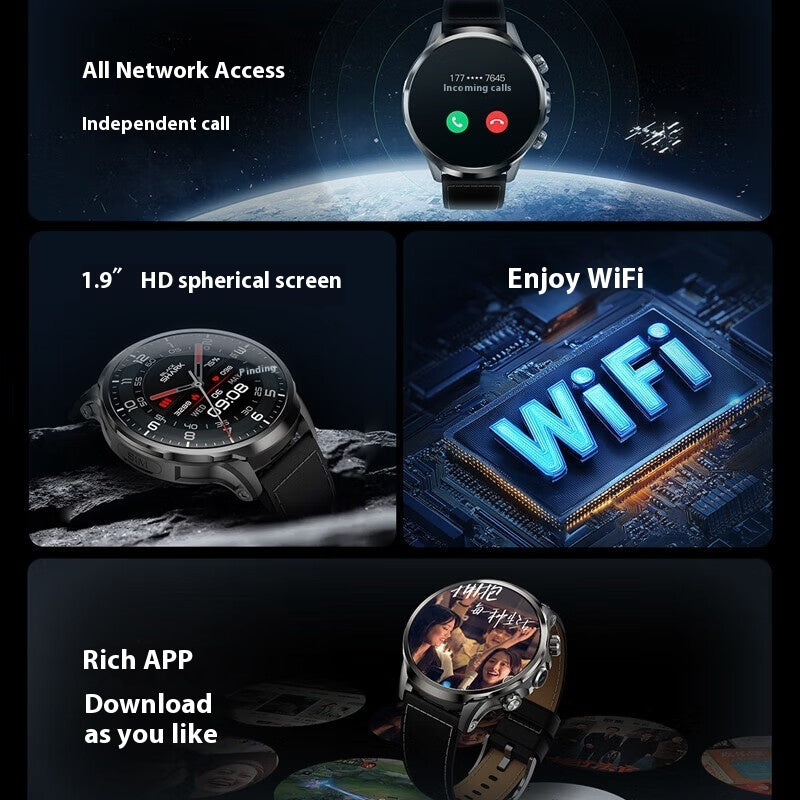Watch X Smart Phone Watch Card-inserting 4G All Netcom - Bests Sale