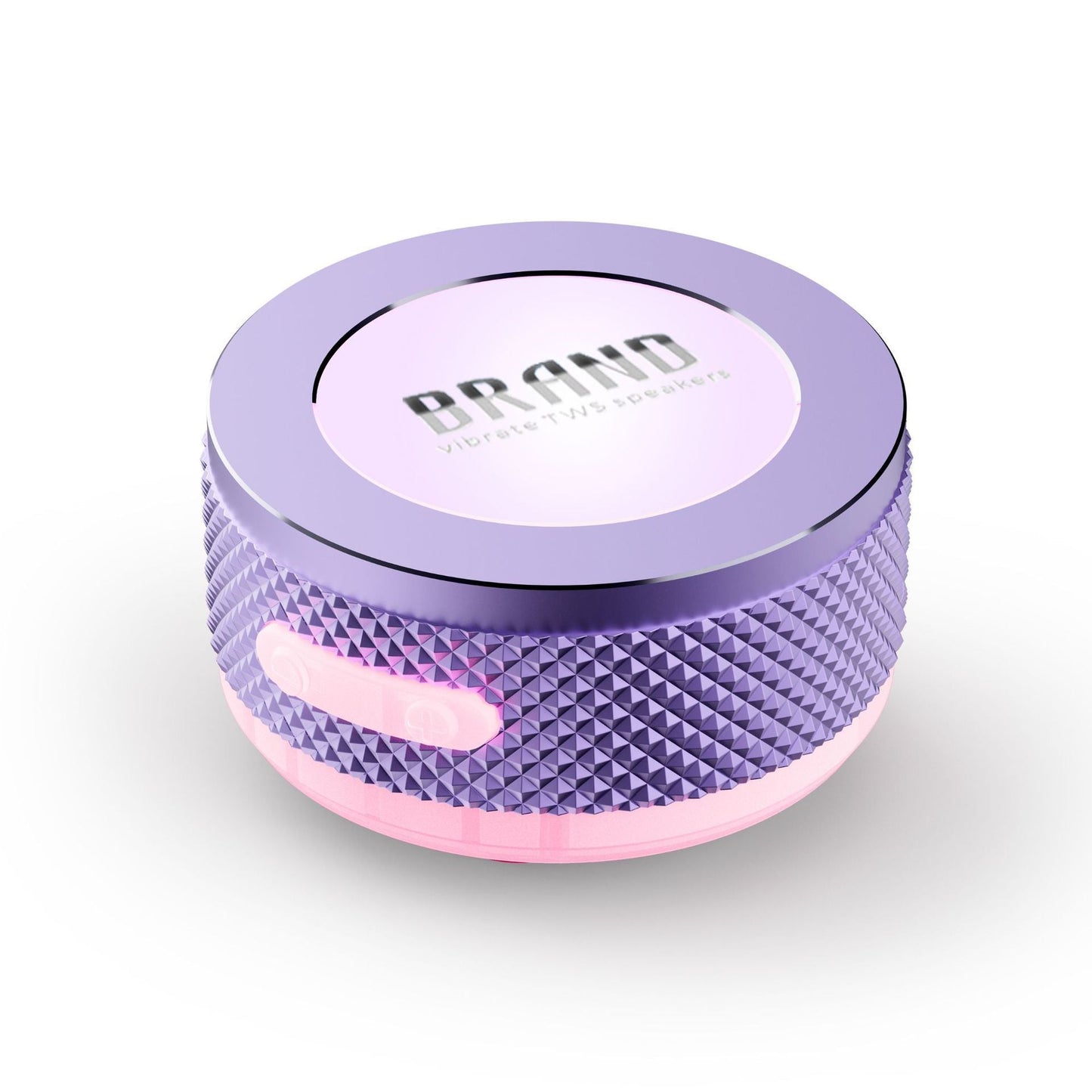 Small Wireless Bone Conduction Speakers Bluetooth Vibration Speaker With Color LED Light Portable Surface Adsorption Speaker Coffee Jasper