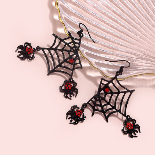 Creative Fashion Simple Niche Design Sense High-end Spider Web Earrings - Bests Sale