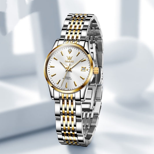 Automatic Mechanical Watch Minimalist Thin Women's Watch - Bests Sale