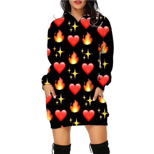 Halloween Print Long Hoodie With Pockets Sweater Long Sleeve Clothes Women Bests Sale