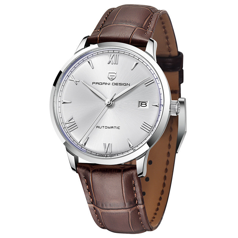 Men's Automatic Mechanical Watch Stainless Steel Waterproof Belt - Bests Sale