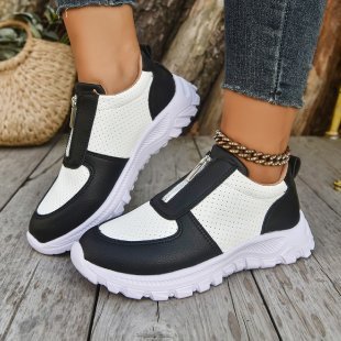 Women's Color Matching Casual Shoes Outdoor Sneakers - Bests Sale