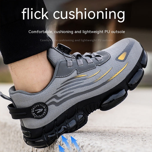 Men's Fashion Lazybones Lace-free Protective Shoes - Bests Sale