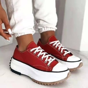 Women's Canvas High Top Casual Shoes - Bests Sale