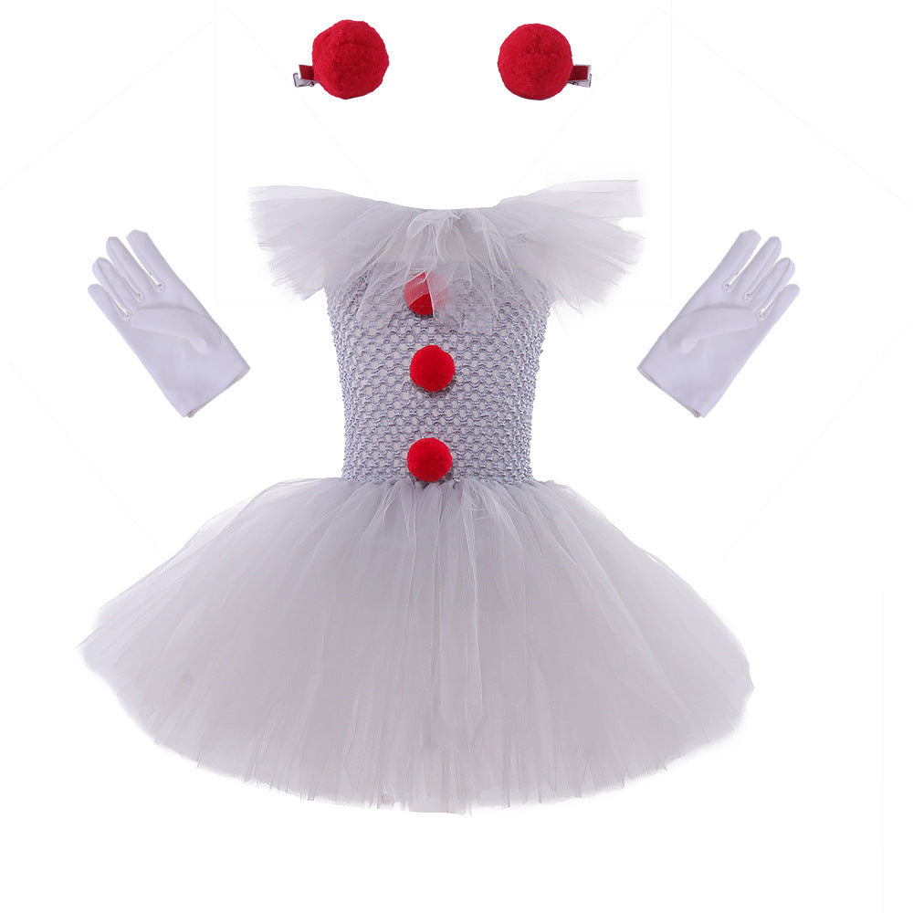 Mesh Princess Dress Set Children's Halloween Costume Bests Sale