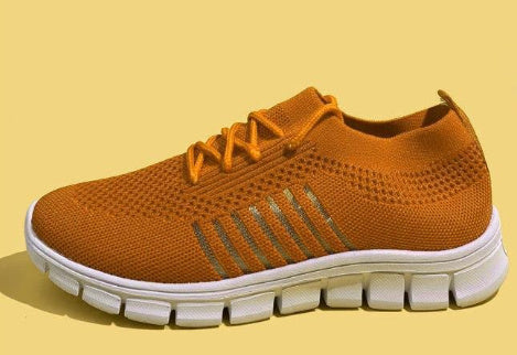 Flying Woven Mesh Women's Shoes Breathable Sneakers - Bests Sale