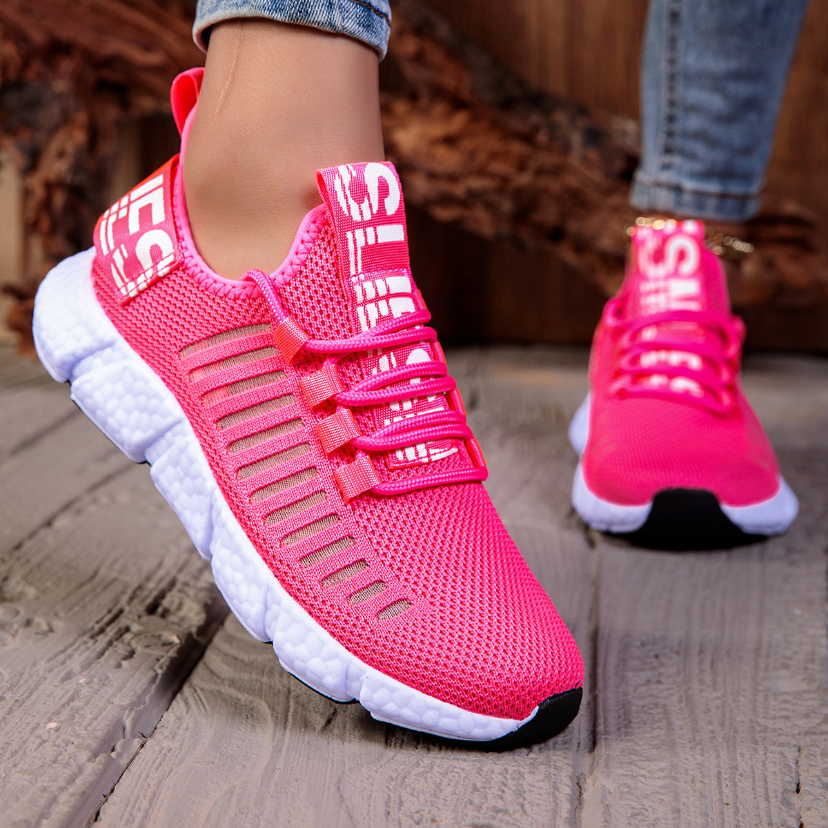 Couple's Breathable Casual Sneaker Hollow Running - Bests Sale