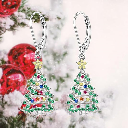Christmas Tree Earring Pendant For Ladies - Bests Sale