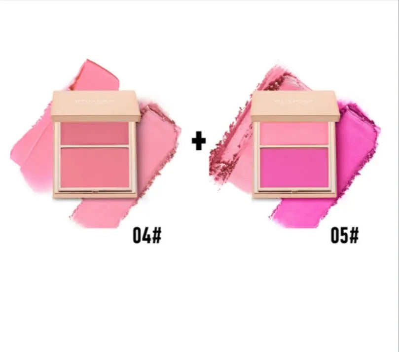 PHOFAY Double-Take Cream & Powder Blush Duo - Bests Sale