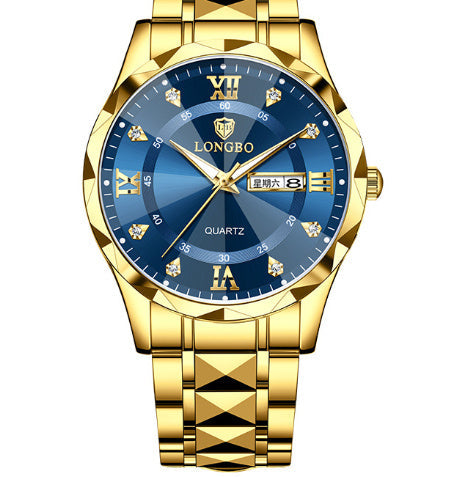 Waterproof Luminous Dual Calendar Watch Bests Sale