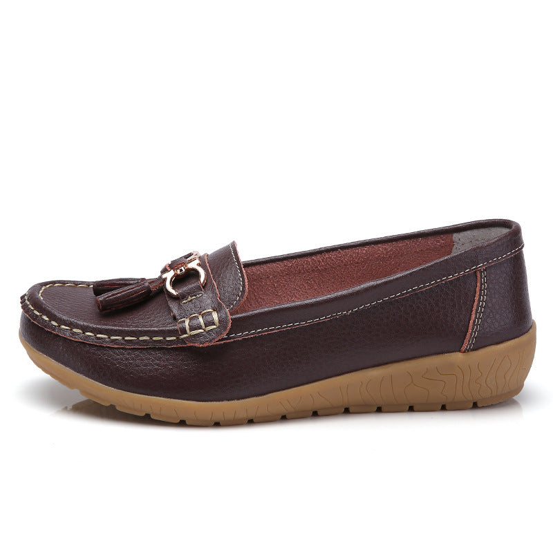 Oversized Flat Bottomed Casual Shoes - Bests Sale