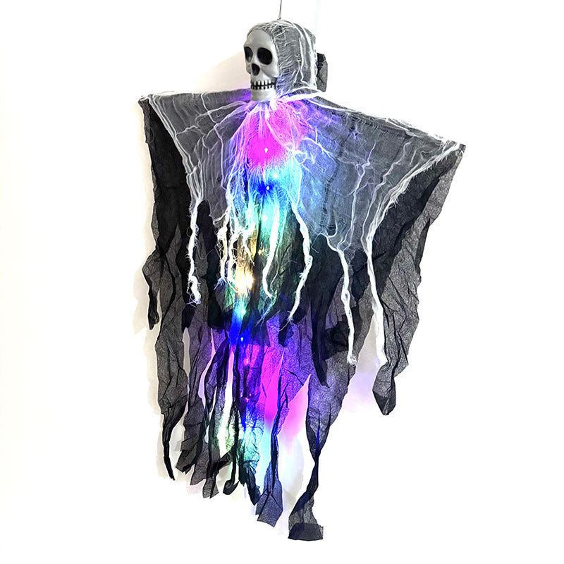 Halloween Decorations Horror Hanging Ghost Skull Skeleton Prop Perfect For Home Outdoor Yard Party Supplies Festival Decorations - Bests Sale