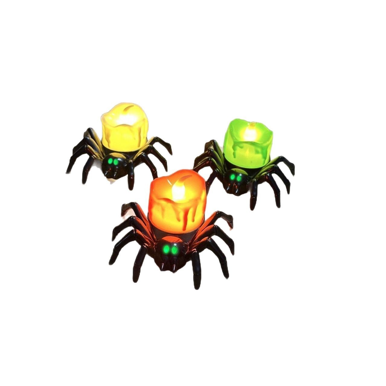 Halloween Pumpkin Spider Candle Light Decoration Props - Bests Sale