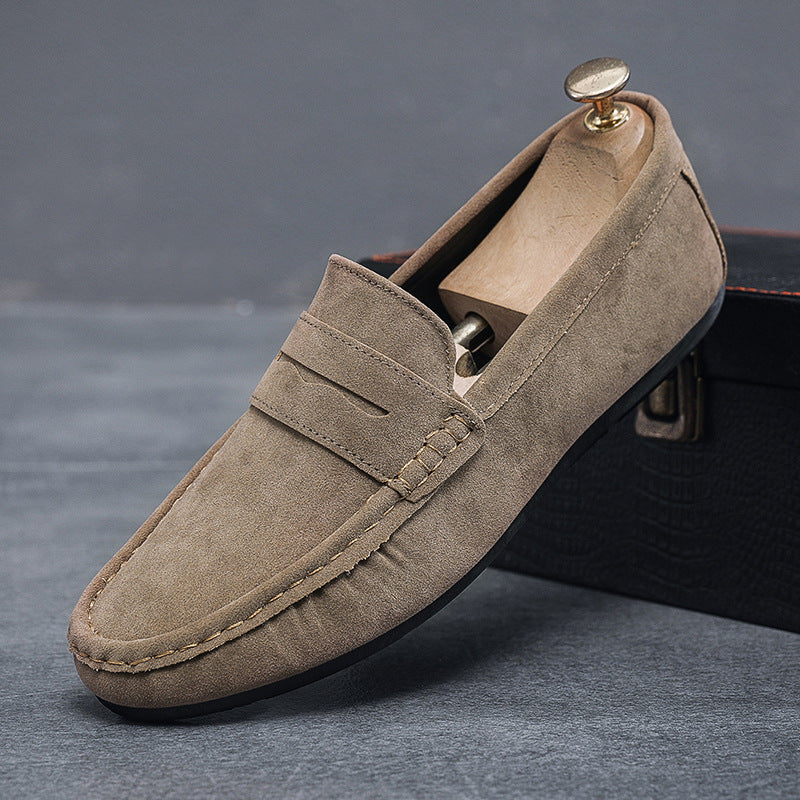 Men's Casual Flat Leather Shoes - Bests Sale