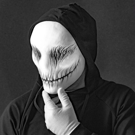 Halloween Ghost Latex Mask Masquerade Party Horror Headgear - Bests Sale