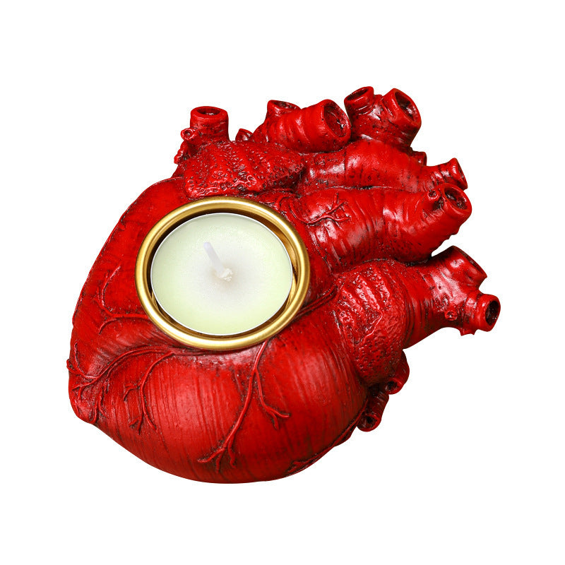 Halloween Heart Candlestick Decoration Horror Decoration Props Bests Sale
