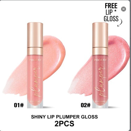 PHOFAY Shiny Lip Plumper Gloss - Bests Sale