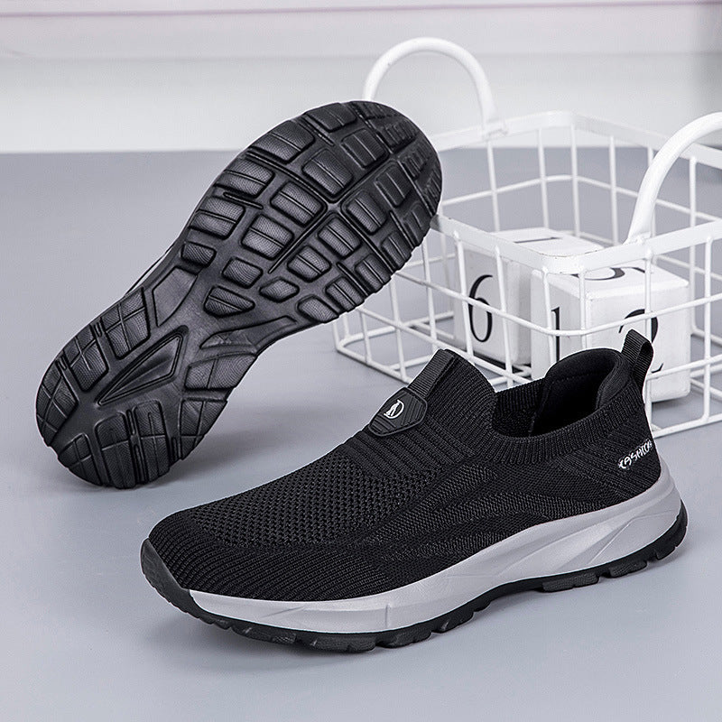 Summer Shoes For The Old Walking Widening Sports - Bests Sale