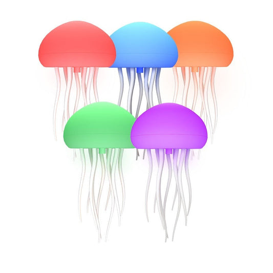 Jellyfish Mood Lamp LED Jellyfish Night Light Portable Jellyfish Lamp Jellyfish Decorations Smart Table Lamp For Bedside Desk Coffee Jasper