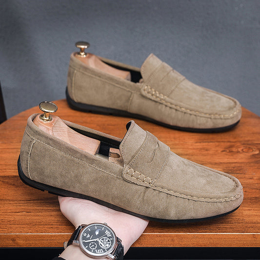Men's Casual Flat Leather Shoes - Bests Sale