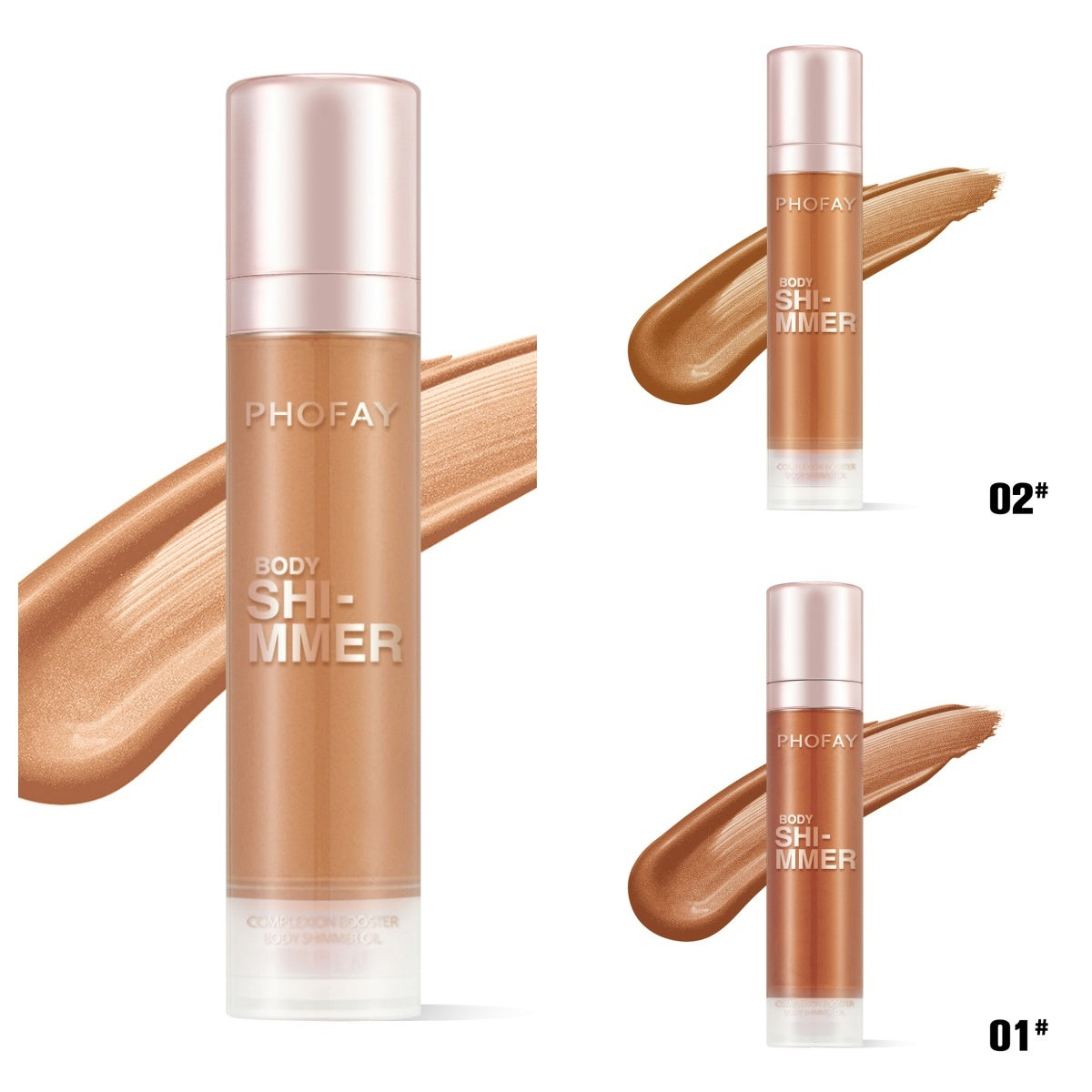 PHOFAY Body Shimmer Oil - Bests Sale