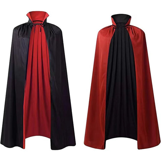 Halloween Cloak Costumes Wizard Cloak For Children Hooded Capes Mantle Black Party Decoration Bests Sale