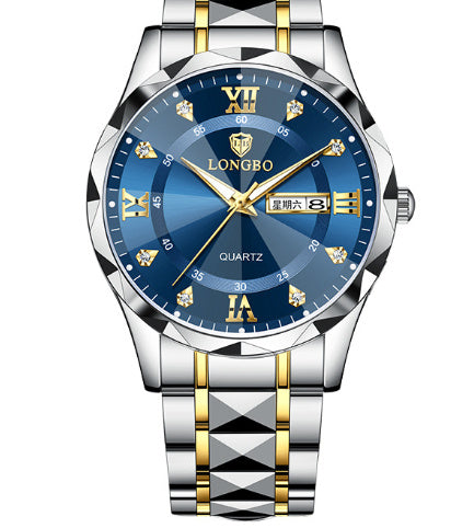 Waterproof Luminous Dual Calendar Watch Bests Sale