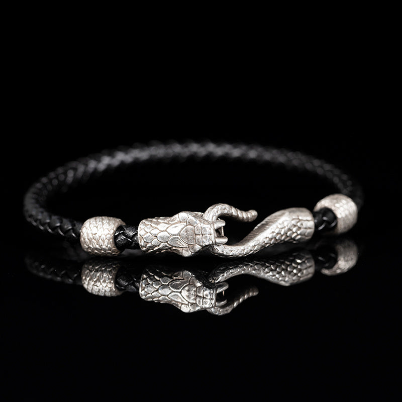 Snake Series Leather Personalized Gift Bracelet - Bests Sale