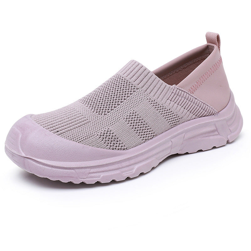 Women's One Pedal Shoes Lazy Soft Bottom Not Tired Feet Breathable Shoes - Bests Sale